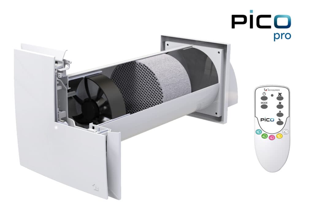PICO PRO 60 Rekuperator, ventilacija s povratom topline, WIFI